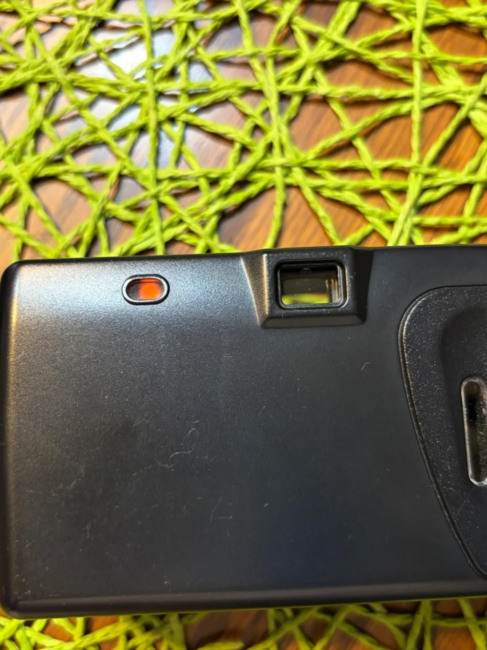 Nikon Black Leather-Style Compact Camera Pouch with Strap